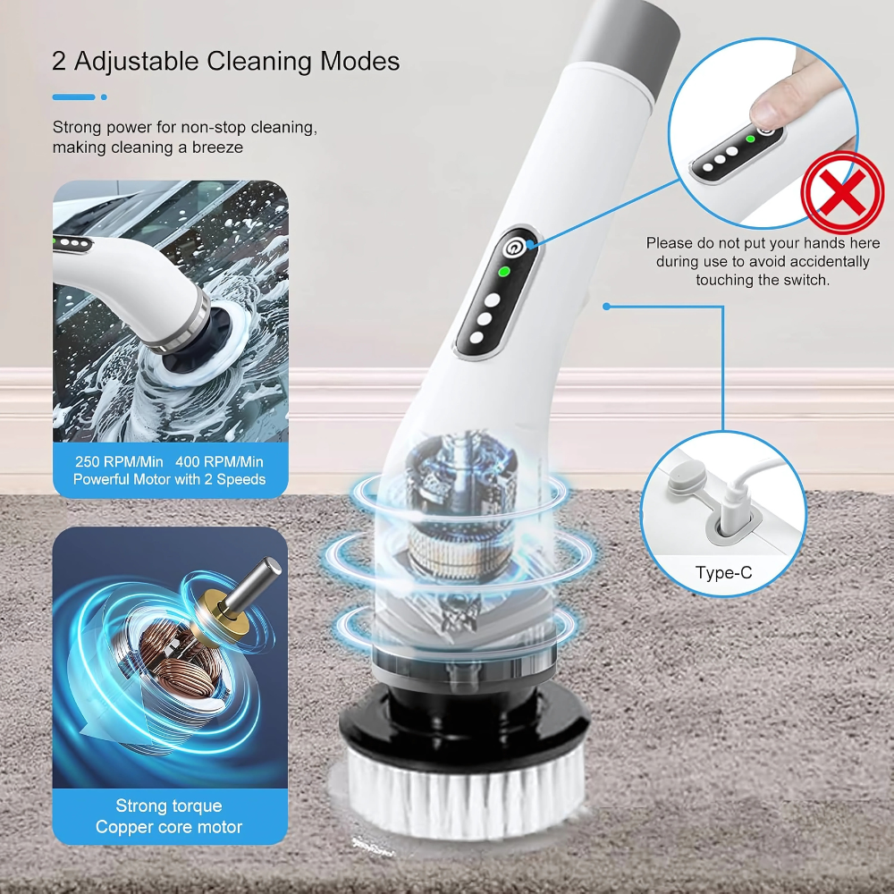 TurboClean - Electric Scrub