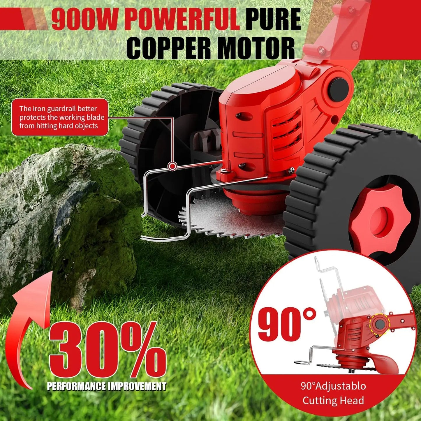 TurfRunner - Cordless Lawn Trimmer