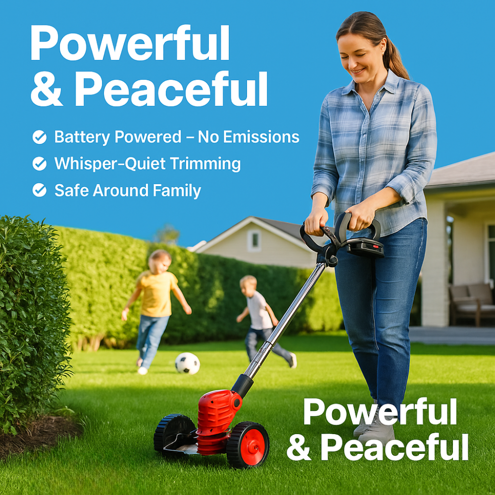 TurfRunner - Cordless Lawn Trimmer