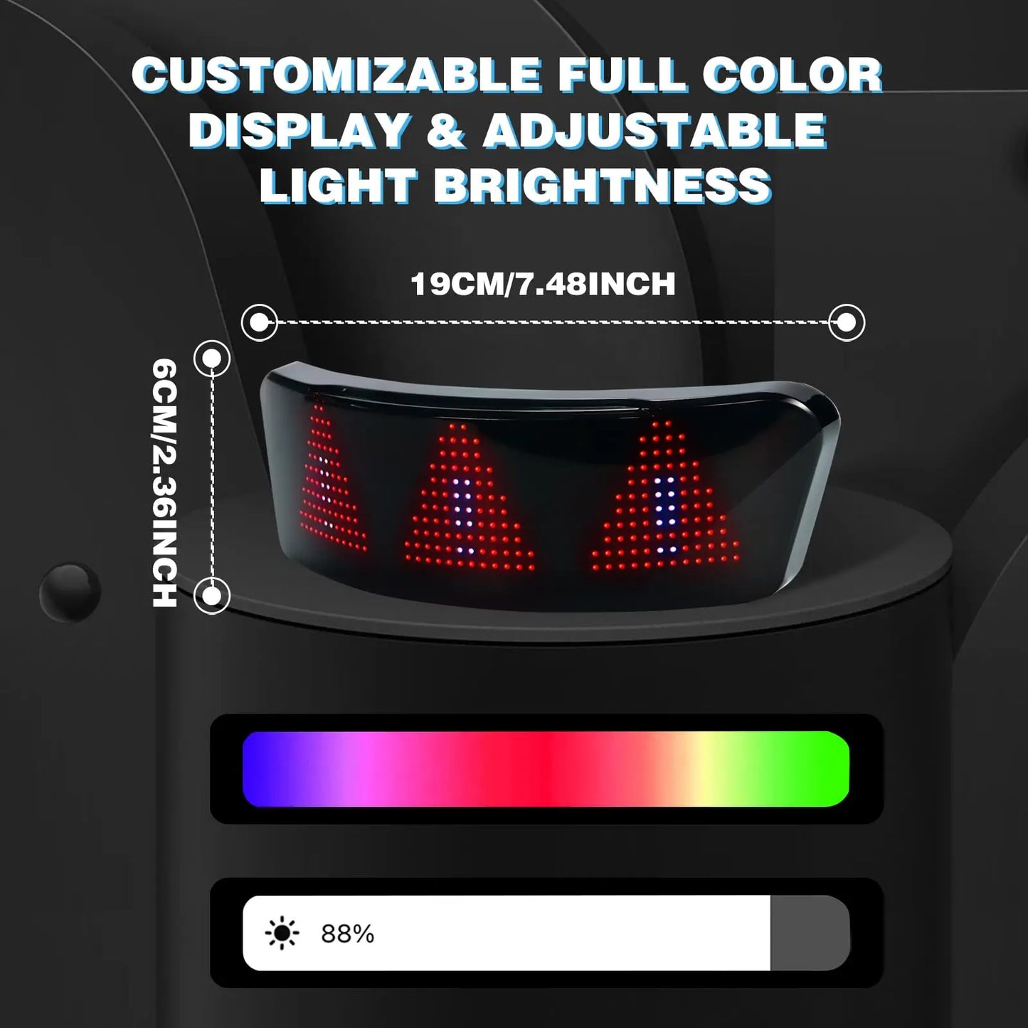 LumaLight - Helmet Display