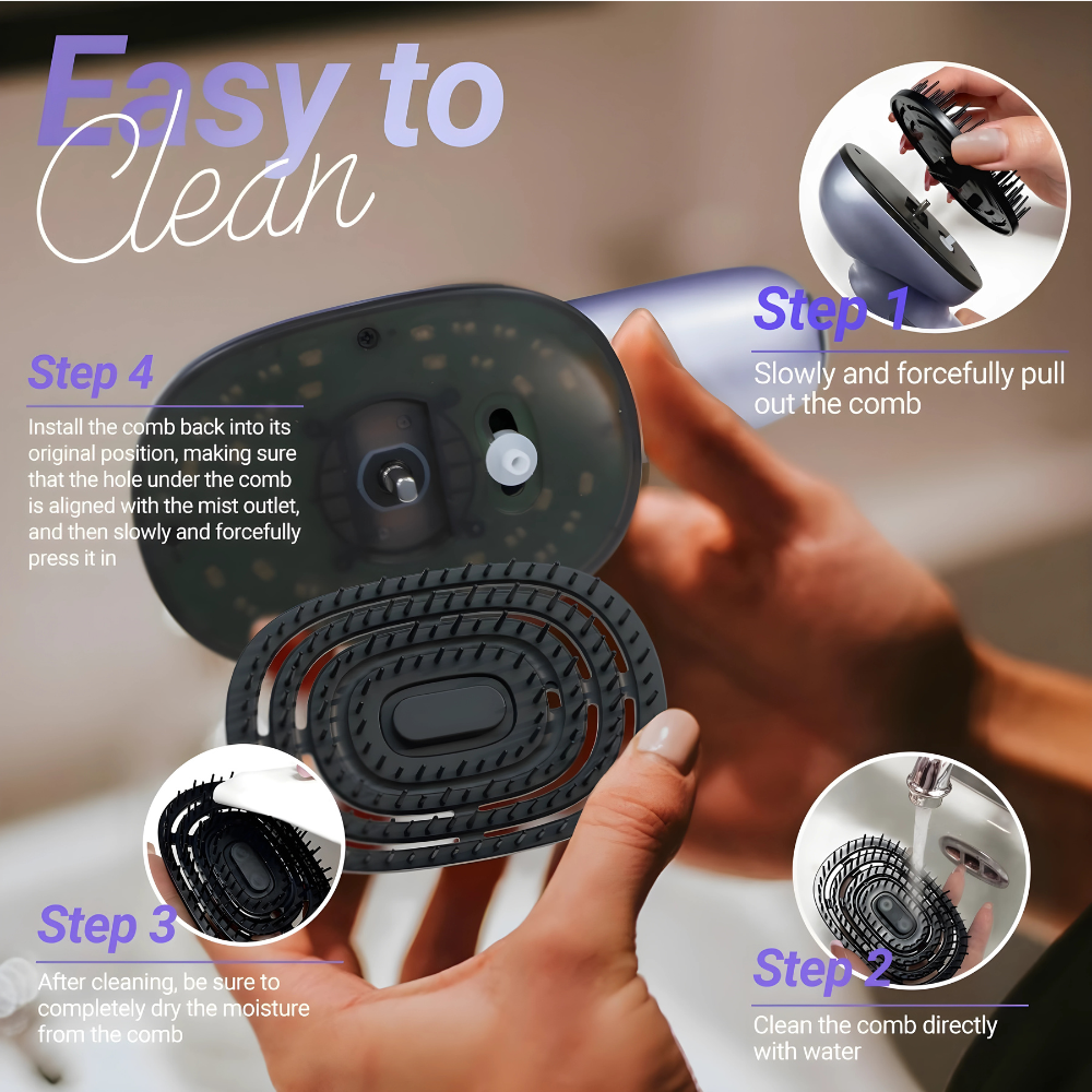 VibeMist Pro - Head Comb
