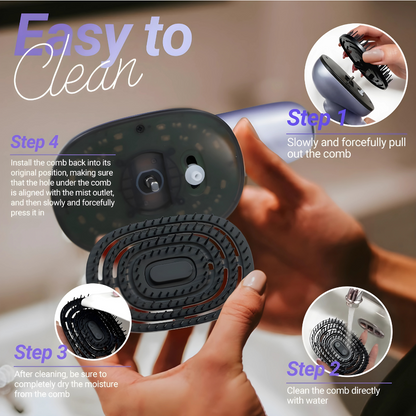 VibeMist Pro - Head Comb